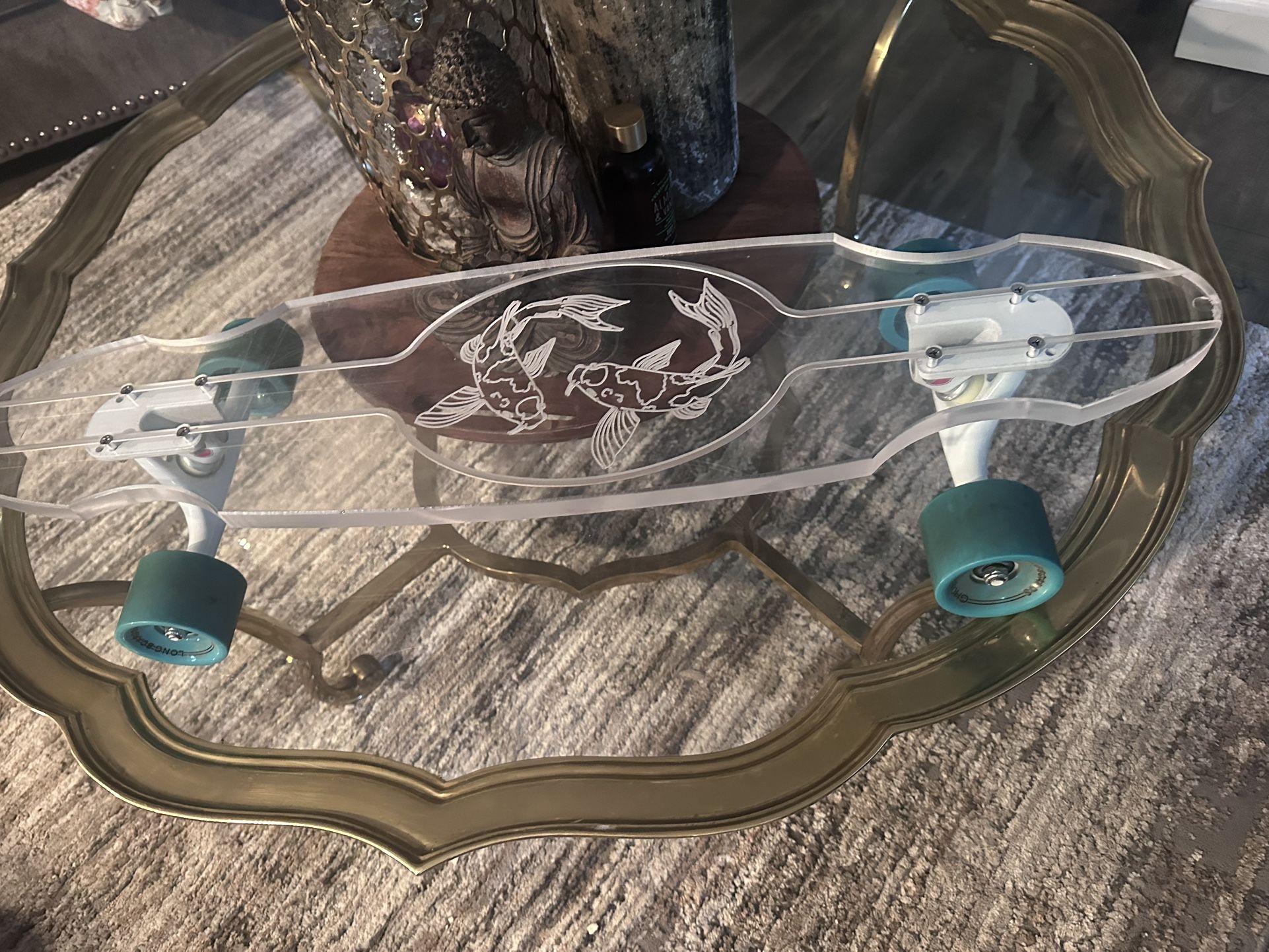 Lucid - Koi Ghost Longboard / skateboard