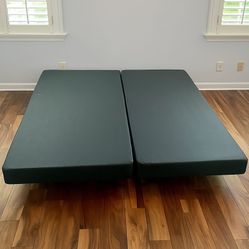 King Size BOX SPRINGS Foundation for Mattress New Of Factory With it's Plastic Available In All Size Delivery Same Day