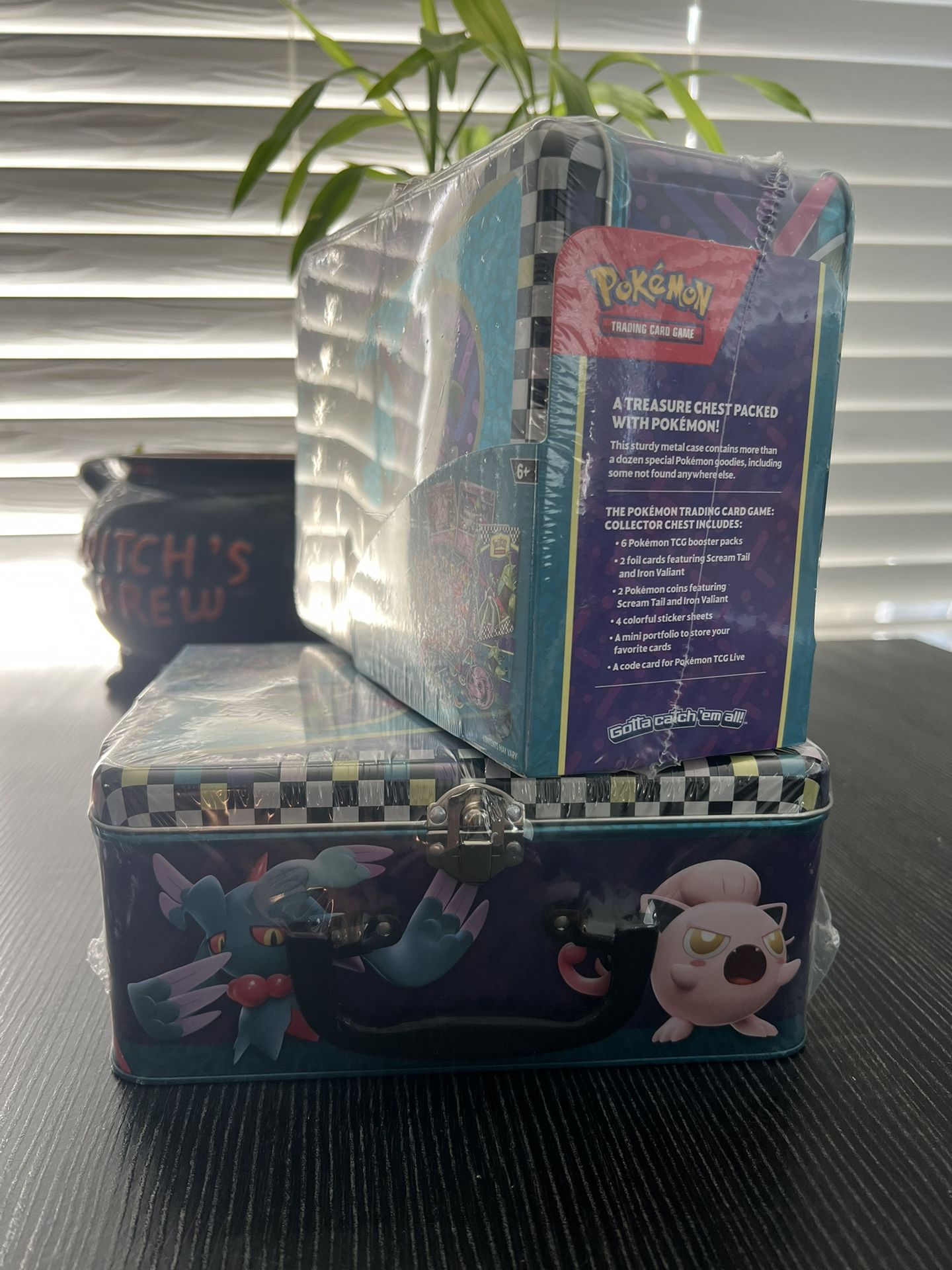 pokemon trading card game lunch box Pokémon Mewtwo 1995 1999 Metal Lunch Box Trading Card Tin Vintage – Core  Gaming main image 1