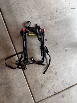 Allen Sports Deluxe 2-Bike Trunk Mount Rack, Model 102DN-R, Black