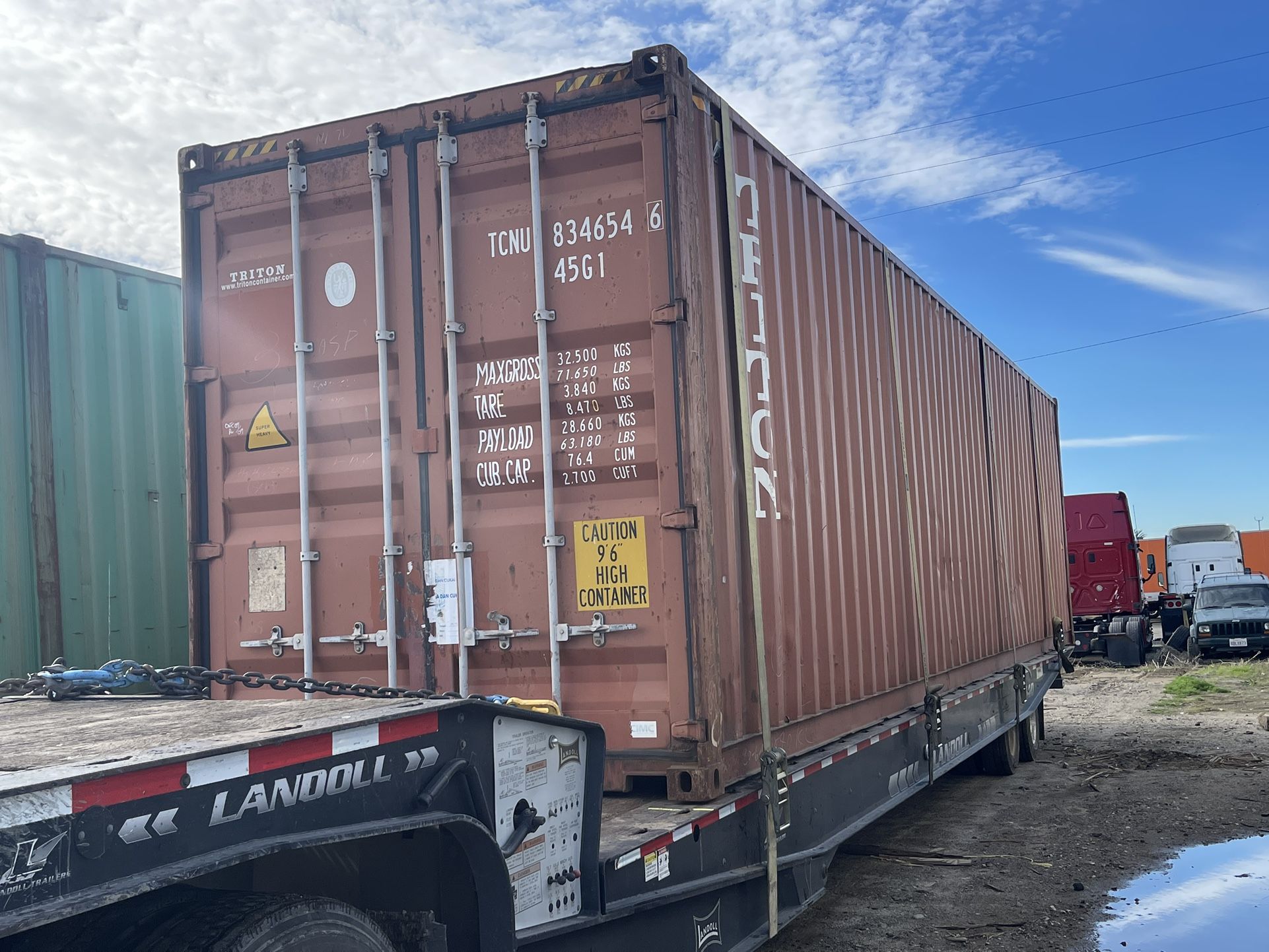 Shipping Container 40 Highcube