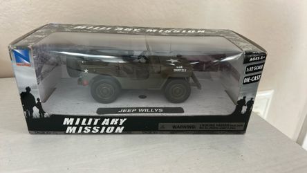 Jeep Willys U.S.A. Army Green 1/32 Diecast Model Car by New Ray