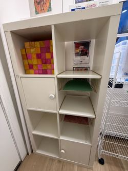 IKEA White Cabinet with Doors