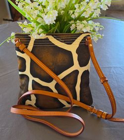 Dooney AND Bourke Cow Print Purse