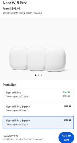 Google Nest Wi-Fi Pro 6E Mesh