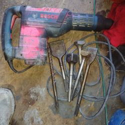 Bosch Roto Hammer And Bits