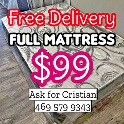 New mattresses  Full mattress  Colchon matrimonial  Colchones nuevos Full beds  Camas full 
