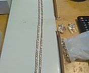 14k tri color gold .