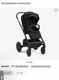 Nuna MIXX™ Next Stroller - black