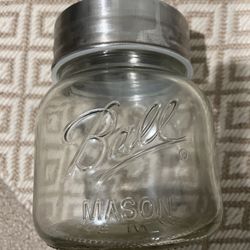 Ball Mason Cookie Jar approx H7”W5.5”