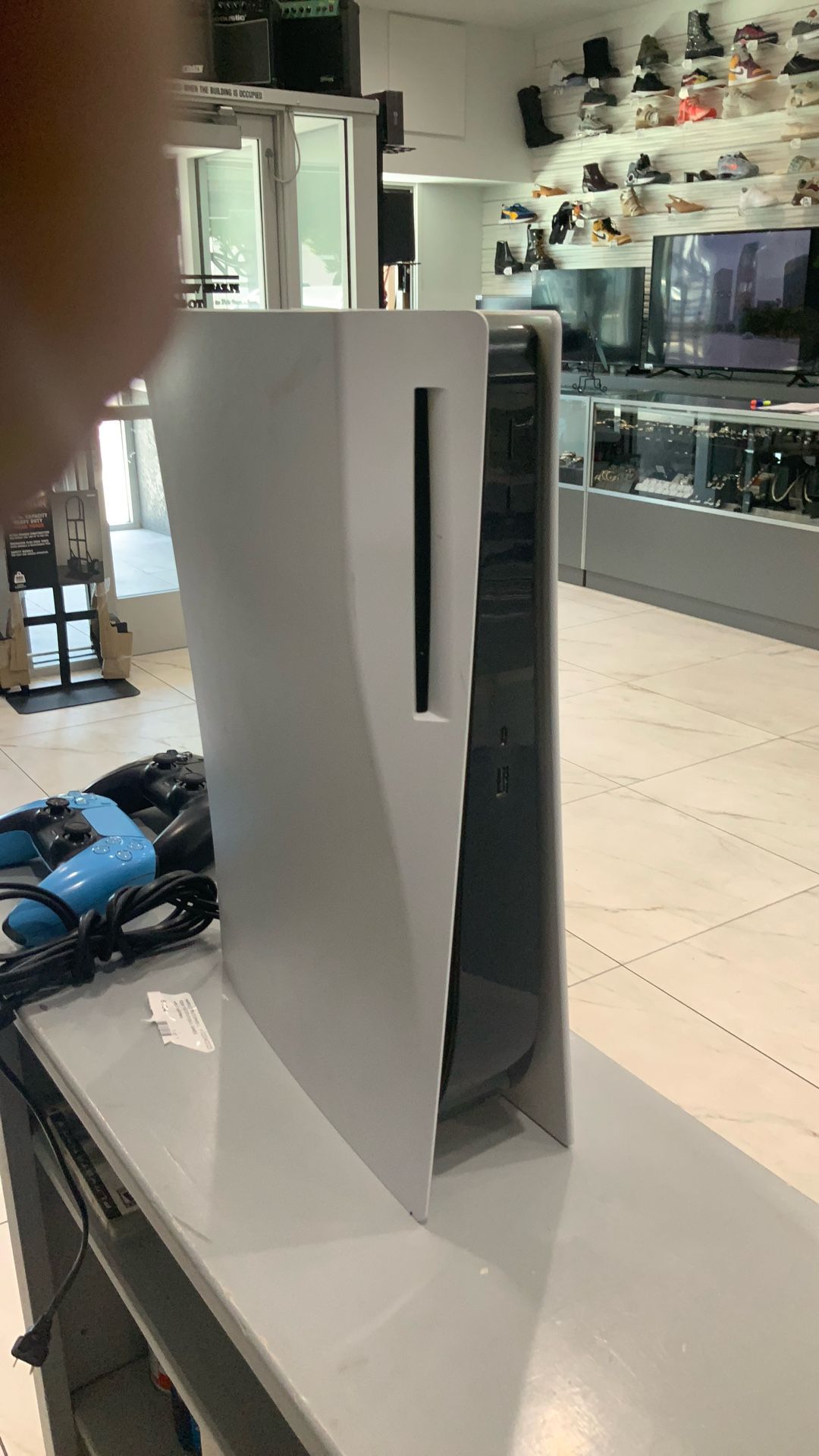 Sony PlayStation 5 Disc Version With 2 Sony Wireless Controllers Works As It Should. These Do NOT Last long