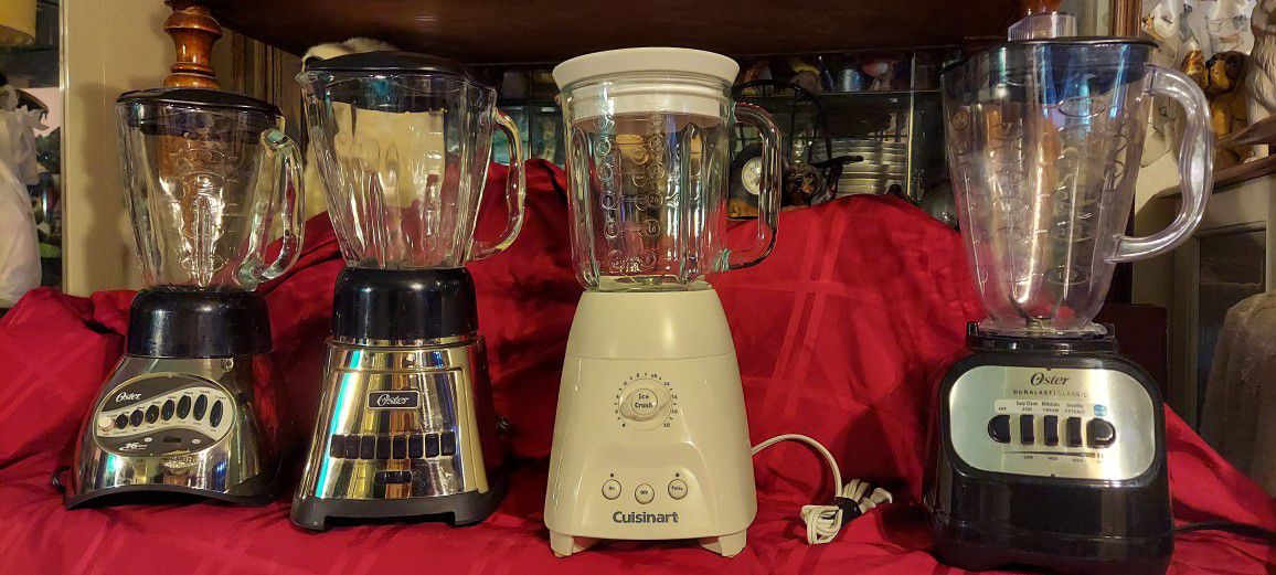 OSTER   AND   CUISINART  BLENDERS    