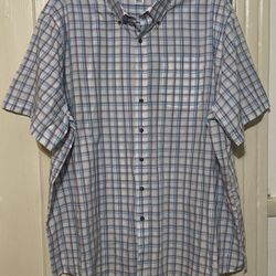 HB Men’s Buttons down shirt size 4XL