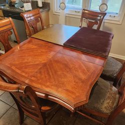 Heavy Wooden Table