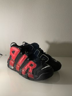 Nike Air More Uptempo 96 Alternates Split Black Varsity Red