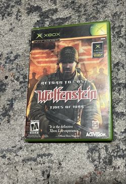 Return to Castile Wolfenstein: Tides of War for Original Xbox