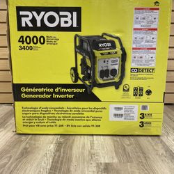 Ryobi Ryi4022 4000/3400 Watts Generator 