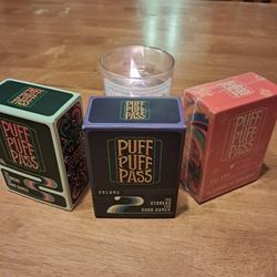 Puff Puff Pass Card Game First 3 Editions