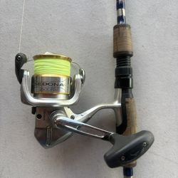 Shimano Sedona 2500FD Reel & Rod Combo