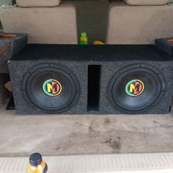 2 15 Inch Speakers