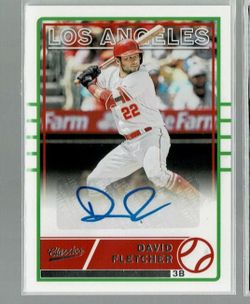 David Fletcher 2020 Panini Autograph Card