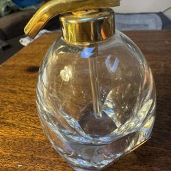 Lead Crystal Perfume Bottle