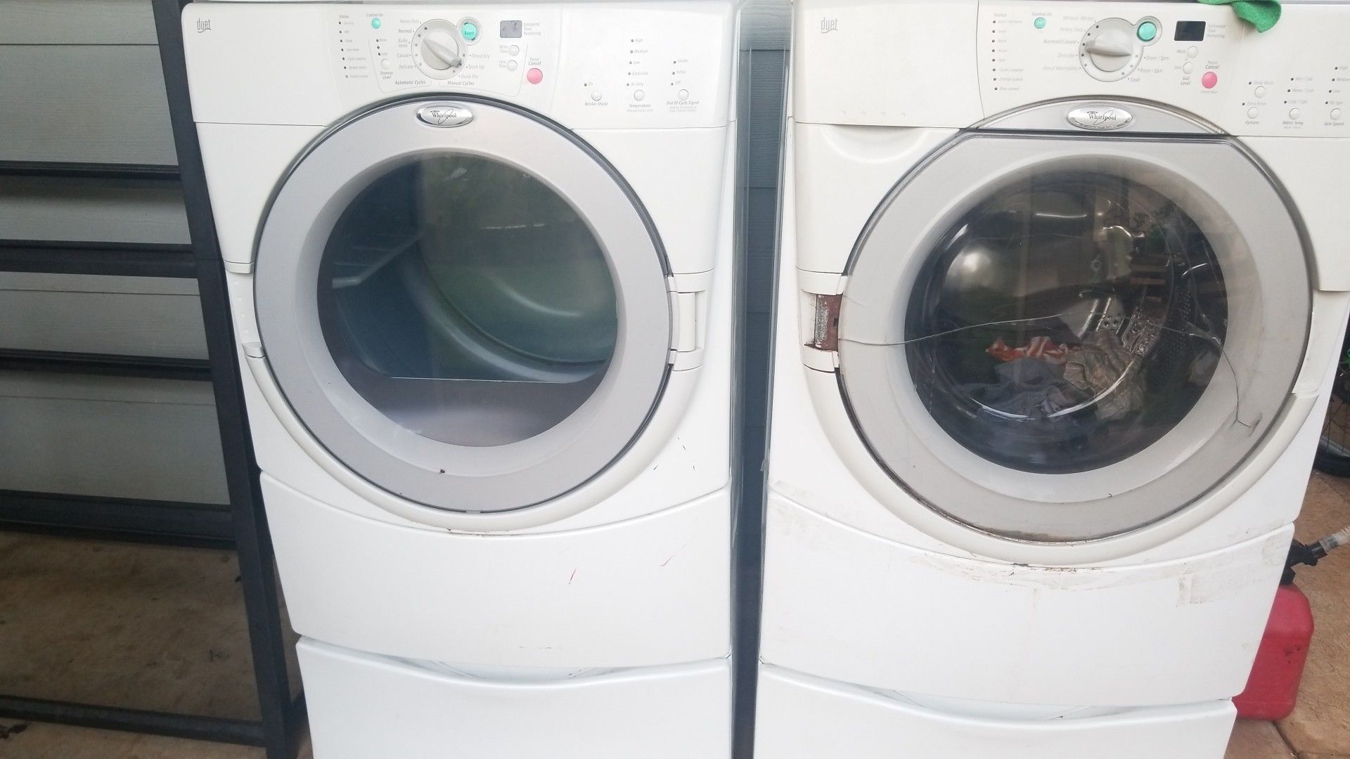 Washer and dryer Whirlpool