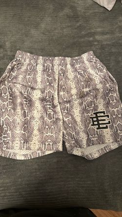 Eric Emanuel EE Snakeskin Print Shorts