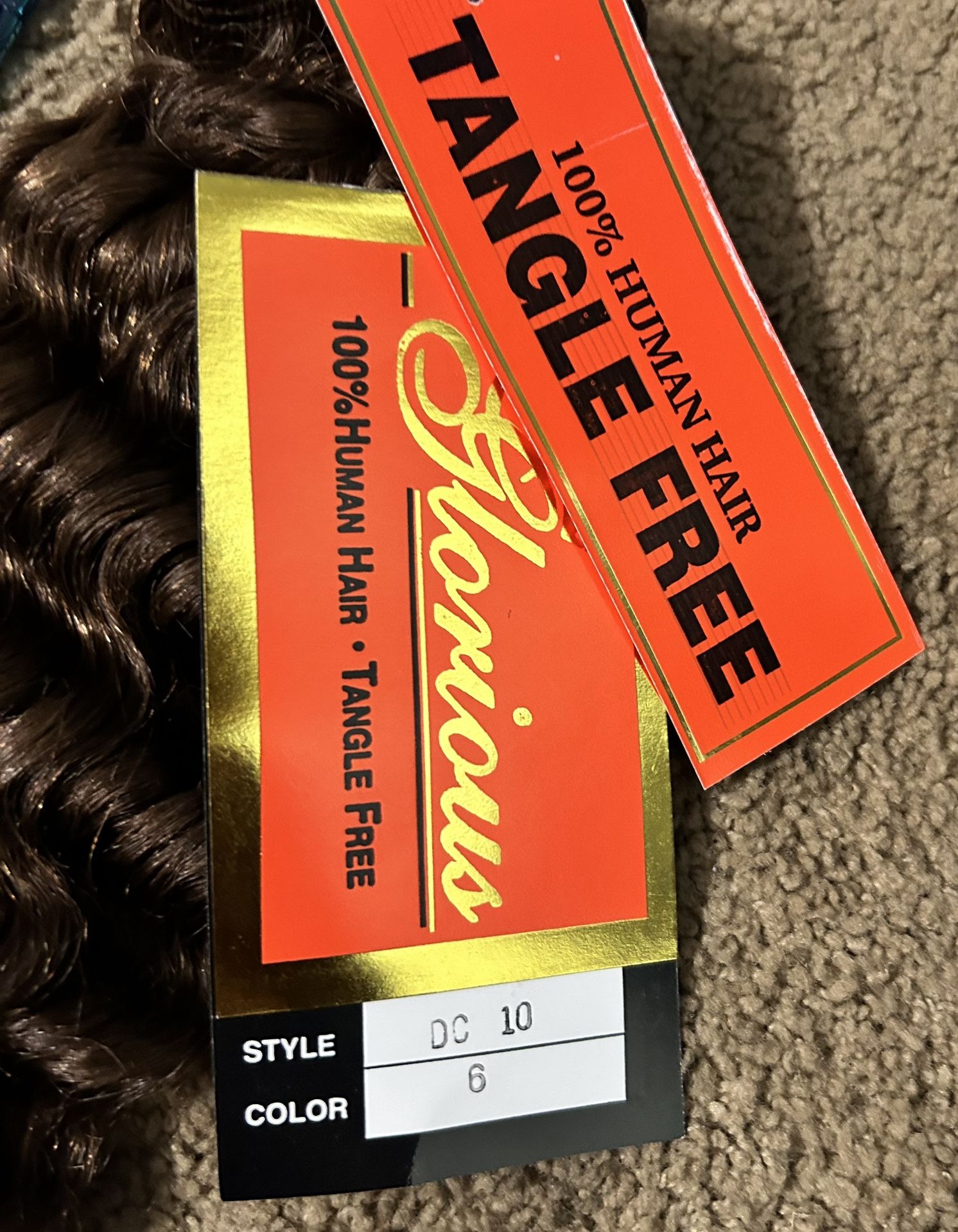 Glorious-100% Human Hair- Tangle Free