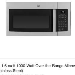 GE over the Range Microwave Stainless Steel 