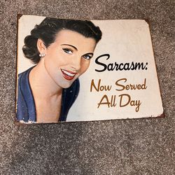 Vintage Metal Poster