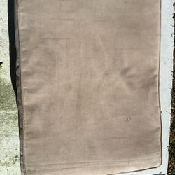 Must Go ASAP: Suede Ottoman