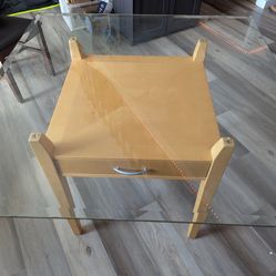 Dining room table, glass top