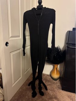 Womens zippered jump suit cat suit size small