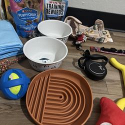 Brand New Puppy Starter Kit! 🐾 Everything Your New Dog Needs (Food, Pads, Toys, Bowls)