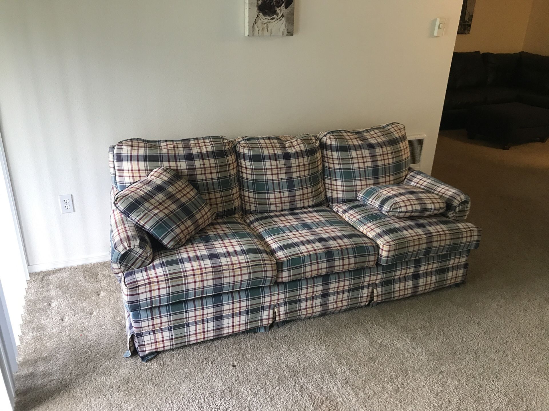 Pull out bed couch