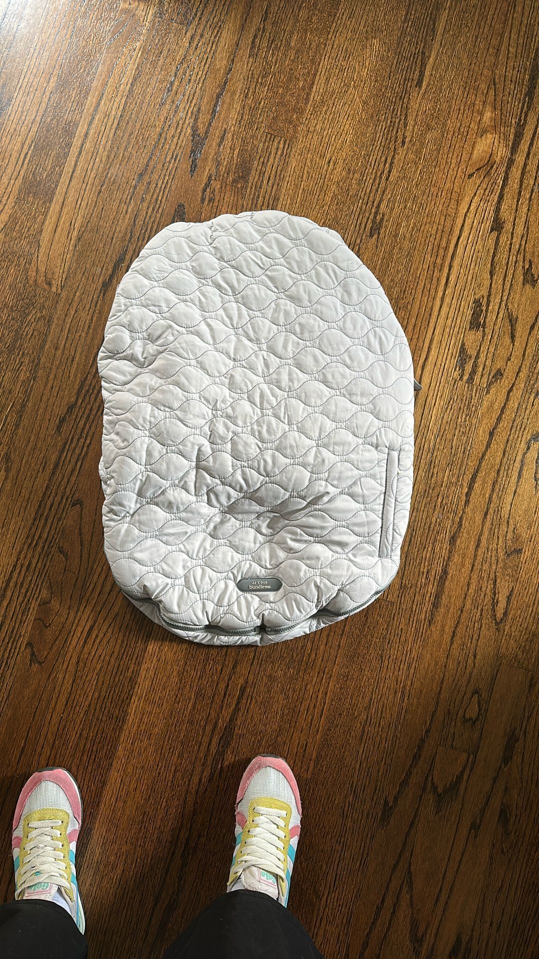 JJ Cole Bundleme Infant Car seat Cover In Gray