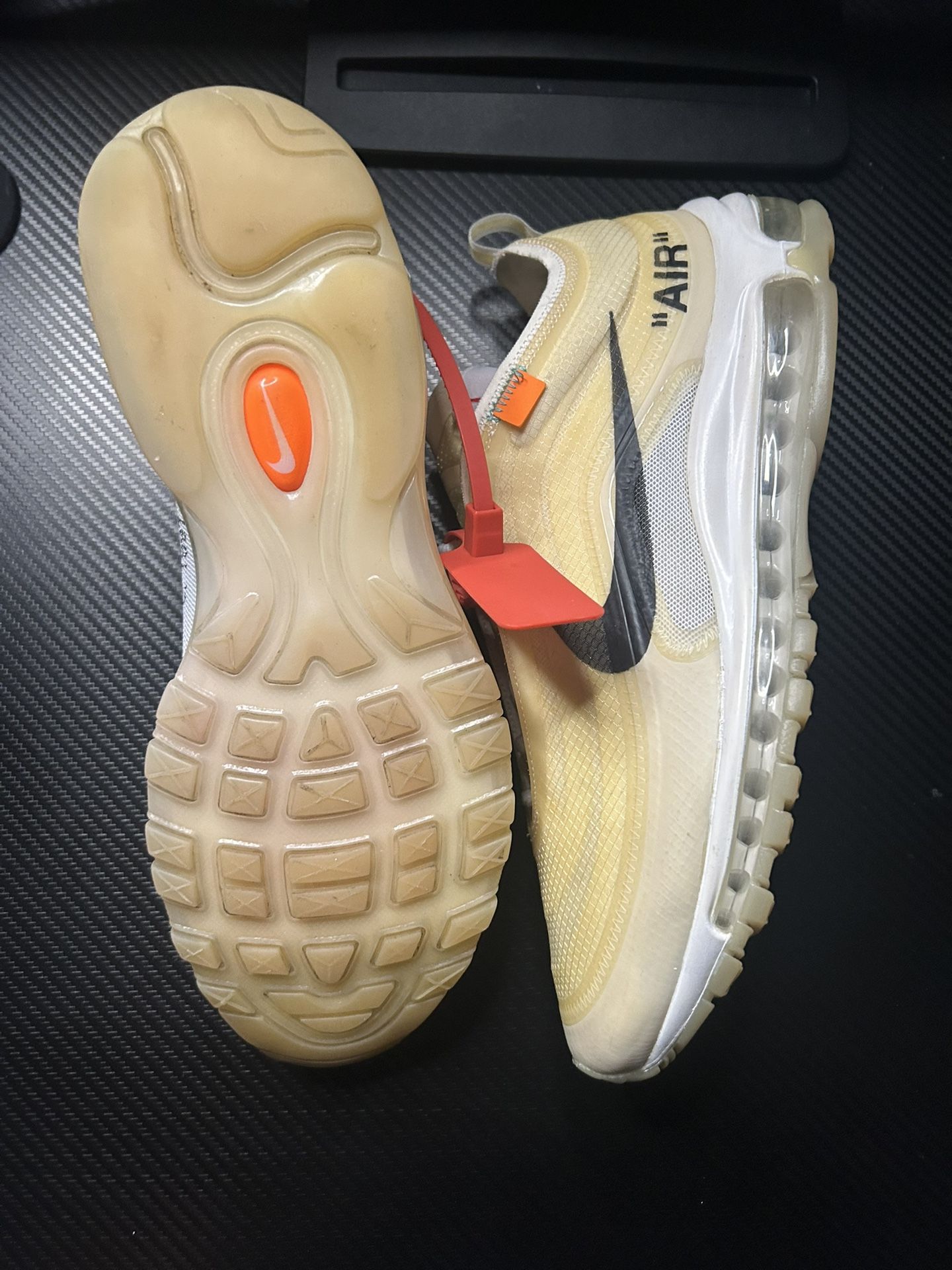 Nike Air Max 97 Off White Size 9.5 Used