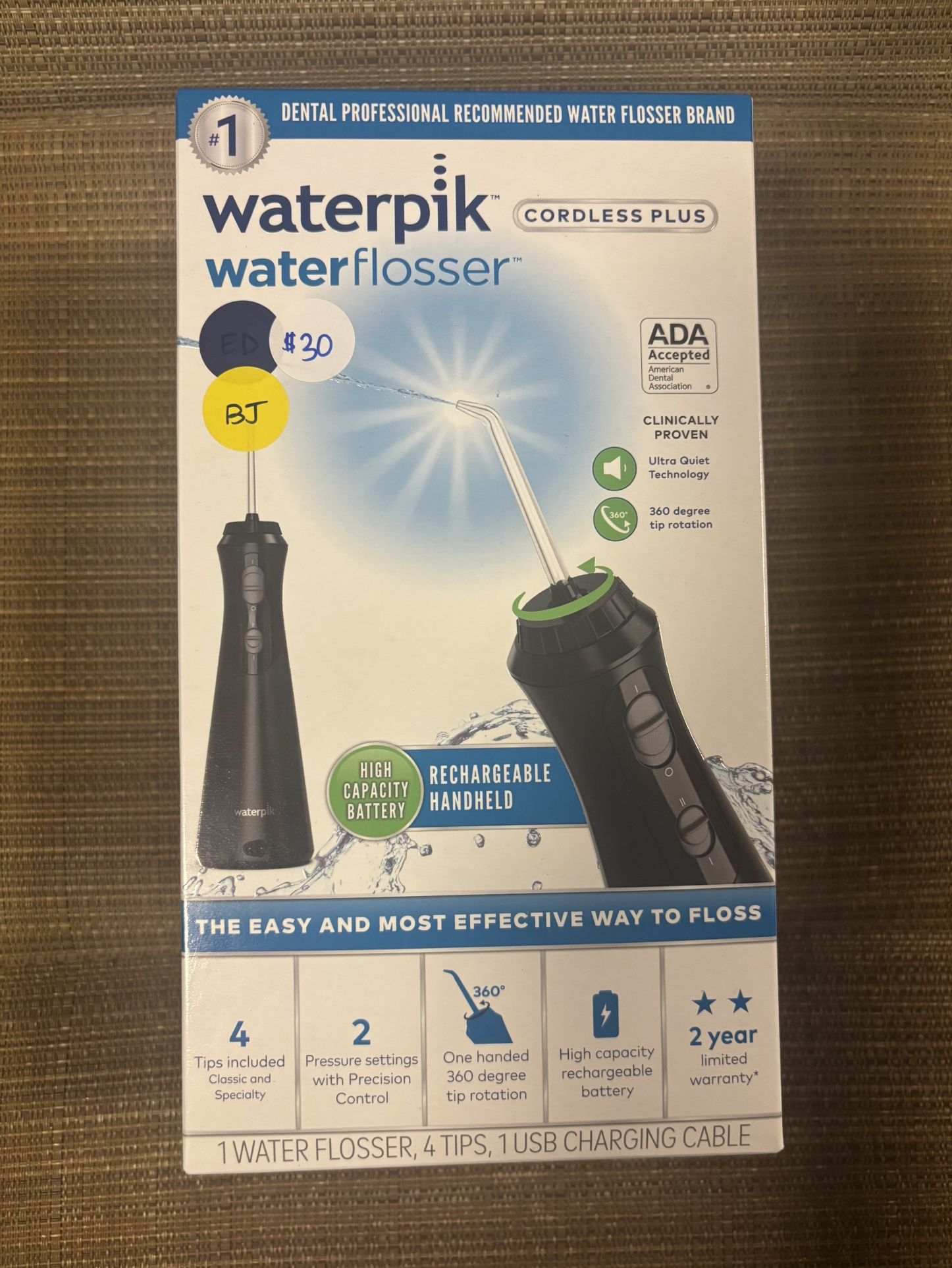 Waterpik Water Flosser $30