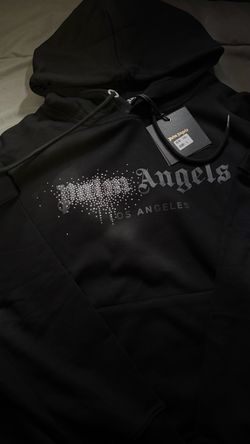 Palm Angels Los Angeles Rhinestone Hoodie