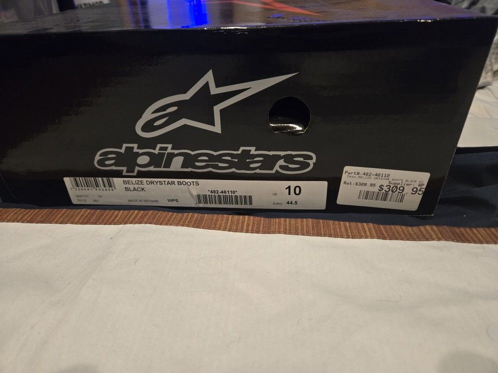 NEW Alpinestars Racing Boots $150