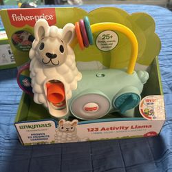 New Fisher-Price Linkimals 123 Activity Llama Interactive Learning Toddler Toy