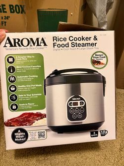Aroma Rice Cooker & Food Steamer, 3 Quart/20 Cups