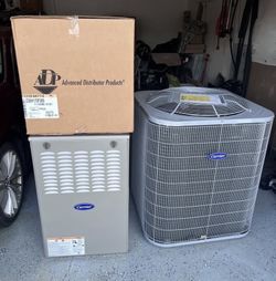 Carrier 15 SEER AC 3.0T 1 STAGE Full System.