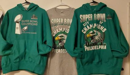 Super Bowl Champs Eagle's Hoodies$45 & Long  Sleeve $25Tee Shirts And  Short Sleeve $20