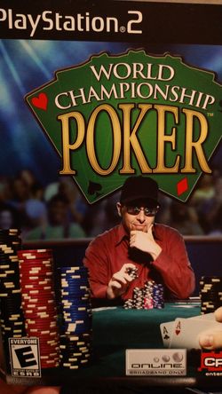 PS2 World Championship Poker Video Game