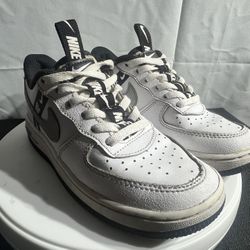 Nike Air Force 1 LV8 KSA Boys Size 12C White Athletic Shoes Sneakers CT4681-100