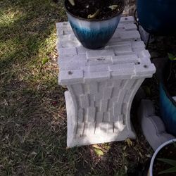 Beautiful Concrete Stand