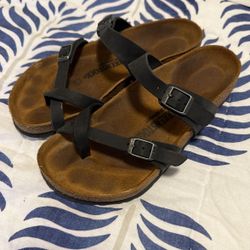 Authentic Birkenstock Size 38 Worn Only A Few Times 