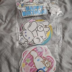 Cinnamon roll Party Decoration Pack